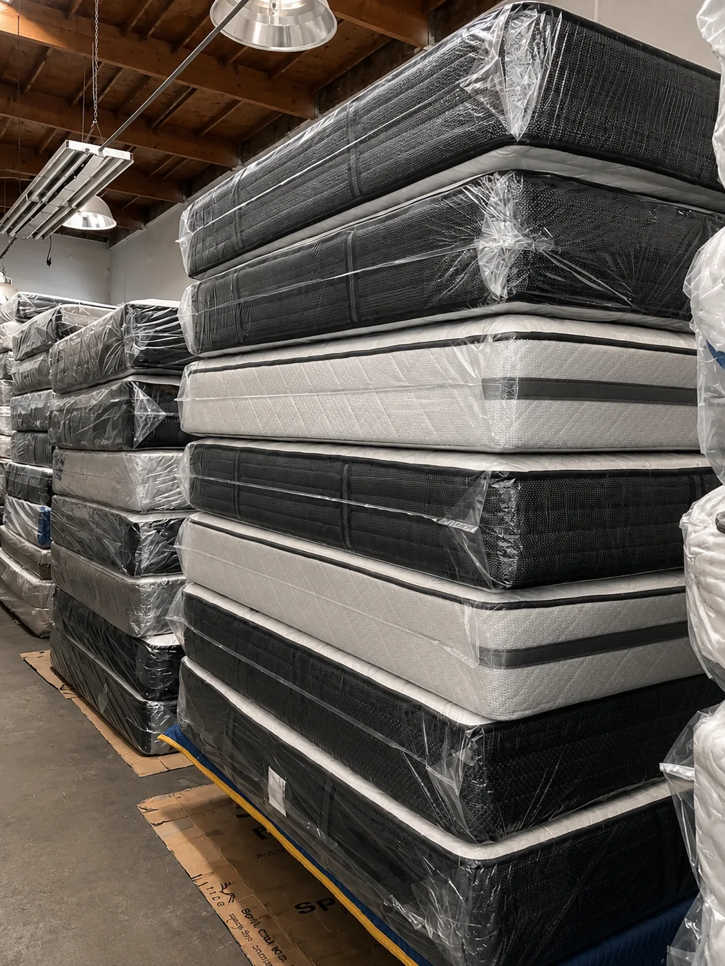 Brand-name mattress stacks