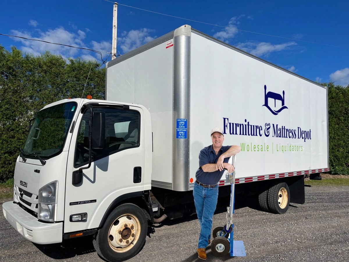 Furniture & Mattress Depot delivery truck